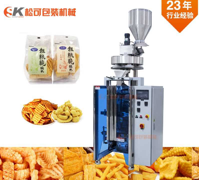 鍋巴炒貨顆粒包裝機(jī)圖片
