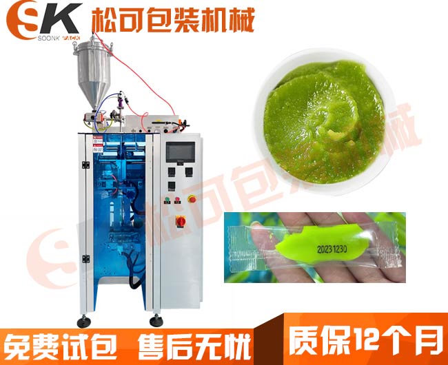  芥末芥辣醬醬料自動包裝機(jī)